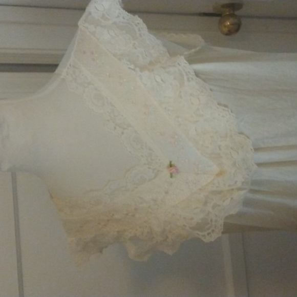 Joan collins vintage lace nightgown - Picture 1 of 4